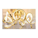 GobekUsa LED Modern Iron Crystal Aluminum Acrylic LED Lamp.LED Light.Pendant Lights.LED Pendant Light.Pendant Lamp For Foyer Bedroom