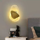 GobekUsa Irregular Graphic Wall Light Modern Luxury Bedside Sconce