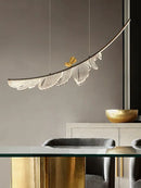 GobekUsa Italian Copper Chandelier: Modern, Luxury, Light Guide Design for Restaurant and Bar