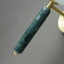 GobekUsa Italian Green Marble Glass Ball Wall Lamp for Hotel Restaurant Decor