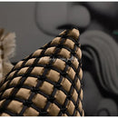 GobekUsa Ivory Tawny Rabbit Fur Handmade Throw Pillow Covers - Modern Luxury Decor