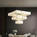 GobekUsa Jade Design Chinese Chandelier for Duplex Villa Restaurant and Living Room