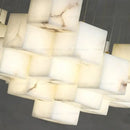 GobekUsa Jade Design Chinese Chandelier for Duplex Villa Restaurant and Living Room