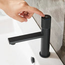 GobekUsa Gold Single Handle Bathroom Faucet Hot Cold Water Mixer Deck Mounted
