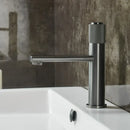 GobekUsa Gold Single Handle Bathroom Faucet Hot Cold Water Mixer Deck Mounted
