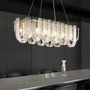 GobekUsa Dimmable LED Copper Ceiling Chandelier for Luxurious Living Room Lighting