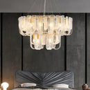GobekUsa Dimmable LED Copper Ceiling Chandelier for Luxurious Living Room Lighting