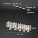 GobekUsa Dimmable LED Copper Ceiling Chandelier for Luxurious Living Room Lighting