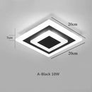 GobekUsa LED Ceiling Light: Modern Round Square Lighting Fixture for Home Decor