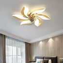 GobekUsa Ceiling Fan Light Remote Control LED Ventilator Living Room Bedroom Indoor Lamp