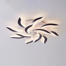 GobekUsa Ceiling Fan Light Remote Control LED Ventilator Living Room Bedroom Indoor Lamp