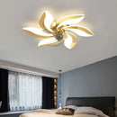 GobekUsa Ceiling Fan Light Remote Control LED Ventilator Living Room Bedroom Indoor Lamp