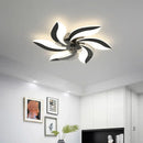 GobekUsa Ceiling Fan Light Remote Control LED Ventilator Living Room Bedroom Indoor Lamp