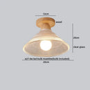 GobekUsa Clear Glass LED Ceiling Light Fixture for Modern Home Aisle Balcony Restaurant Hallway Lighting