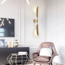 GobekUsa Gold LED Wall Lamp Indoor Copper Sconce for Living Room Bedroom