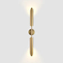 GobekUsa Gold LED Wall Lamp Indoor Copper Sconce for Living Room Bedroom