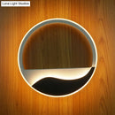 GobekUsa Modern LED Acrylic Wall Sconce: Warm/White Light in White/Black Fixture