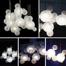 GobekUsa Modern LED Bubble Chandelier for Home