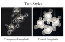 GobekUsa Modern LED Bubble Chandelier for Home