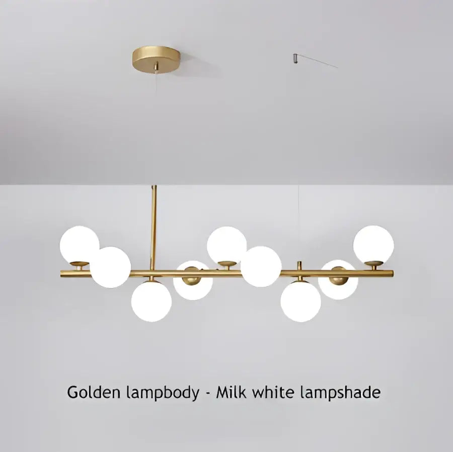 GobekUsa 9-Light Modern Black LED Chandelier, photo 23 of 30