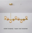 GobekUsa 9-Light Modern Black LED Chandelier