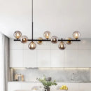 GobekUsa 9-Light Modern Black LED Chandelier