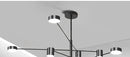 GobekUsa Modern LED Chandelier - Gold Black - Living Room - Bedroom