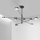 GobekUsa Modern LED Chandelier - Gold Black - Living Room - Bedroom