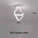 GobekUsa Modern LED Chandelier Light for Home