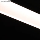 GobekUsa Modern LED Coffee Suspension Lamp for Restaurants - Acrylic Bar Shaped Island Light Fixture