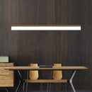 GobekUsa Modern LED Coffee Suspension Lamp for Restaurants - Acrylic Bar Shaped Island Light Fixture