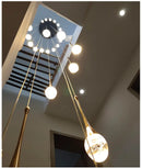 GobekUsa Modern LED Crystal Chandelier for Home Decor