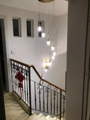 GobekUsa Modern LED Crystal Chandelier for Home Decor