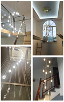 GobekUsa Modern LED Crystal Chandelier for Home Decor