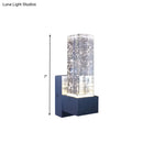 GobekUsa Modern LED Crystal Wall Sconce Light Fixture for Bedrooms - Clear Bubble Design in Warm/White Light