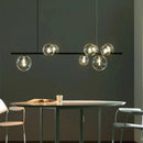 GobekUsa Modern LED Glass Chandelier with Adjustable Cord