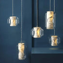 GobekUsa Modern LED Glass Pendant Lights for Dining Hall, Restaurant, and Hotel Lighting