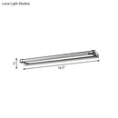 GobekUsa Modern LED Indoor Vanity Lamp - Stainless Steel, Chrome Finish