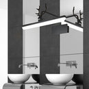 GobekUsa Modern LED Metal Vanity Wall Lamp with Antlers Arm in White/Natural Light - 17"/20.5"/28" Wide