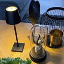 Modern led mosaic table lamp with wireless charger bedroom light by Decorbites
