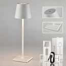 Modern led mosaic table lamp with wireless charger bedroom light by Decorbites