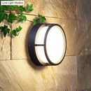 GobekUsa Modern LED Outdoor Wall Sconce in Black Plastic - Stylish & Durable Lighting