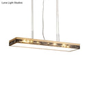 GobekUsa Modern LED Pendant Ceiling Light in Black - Multiple Sizes & Light Options Available