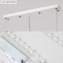 GobekUsa Modern LED Pendant Ceiling Light in Black - Multiple Sizes & Light Options Available