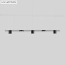 GobekUsa Modern LED Pendant Light for Dining Room - Linear Shaped, Metallic Finish, Island & Hanging