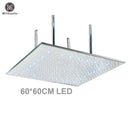 GobekUsa 16"x32" LED Rainfall Shower Head - Color Changing Luxury Square Design