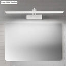 GobekUsa Modern LED Rotatable Vanity Wall Sconce with Acrylic Shade for Bathrooms