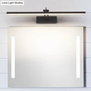 GobekUsa Modern LED Rotatable Vanity Wall Sconce with Acrylic Shade for Bathrooms