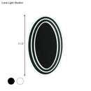 GobekUsa Modern LED Rotatable Wall Mount Light Fixture in Black/White with Warm/White Lighting