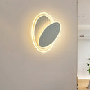 GobekUsa Modern LED Rotatable Wall Mount Light Fixture in Black/White with Warm/White Lighting